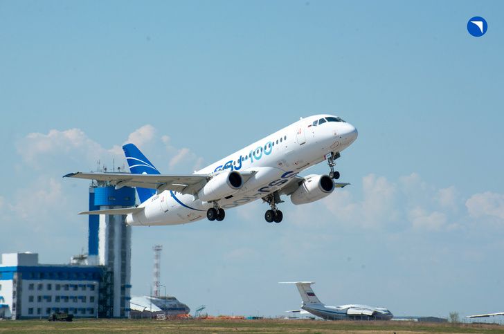 MS-21 and SSJ-100 painted in new UAC livery for participation at MAKS-2023 air show