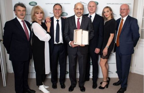 Visteon wins Jaguar Land Rover supplier excellence award for longstanding relationship and innovative technology