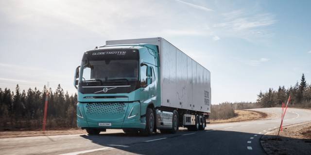Volvo electric heavy-duty and regional use trucks