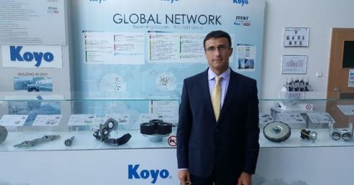 Petr Novák, Director of Koyo Bearings,  Olomouc, promoted to international position of KBCZ President in Japan